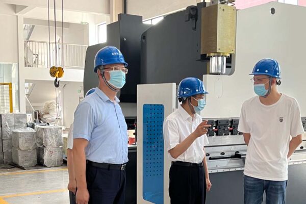 高淳经济开发区管委会领导莅临我司考察调研